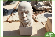 Busto Mussolini h. cm. 28 139,00€